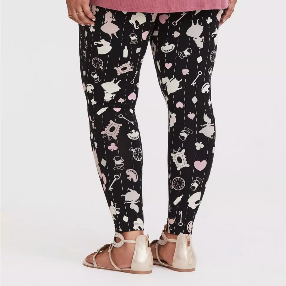 Disney Alice in Wonderland Legging Size 1 - Picture 2 of 6